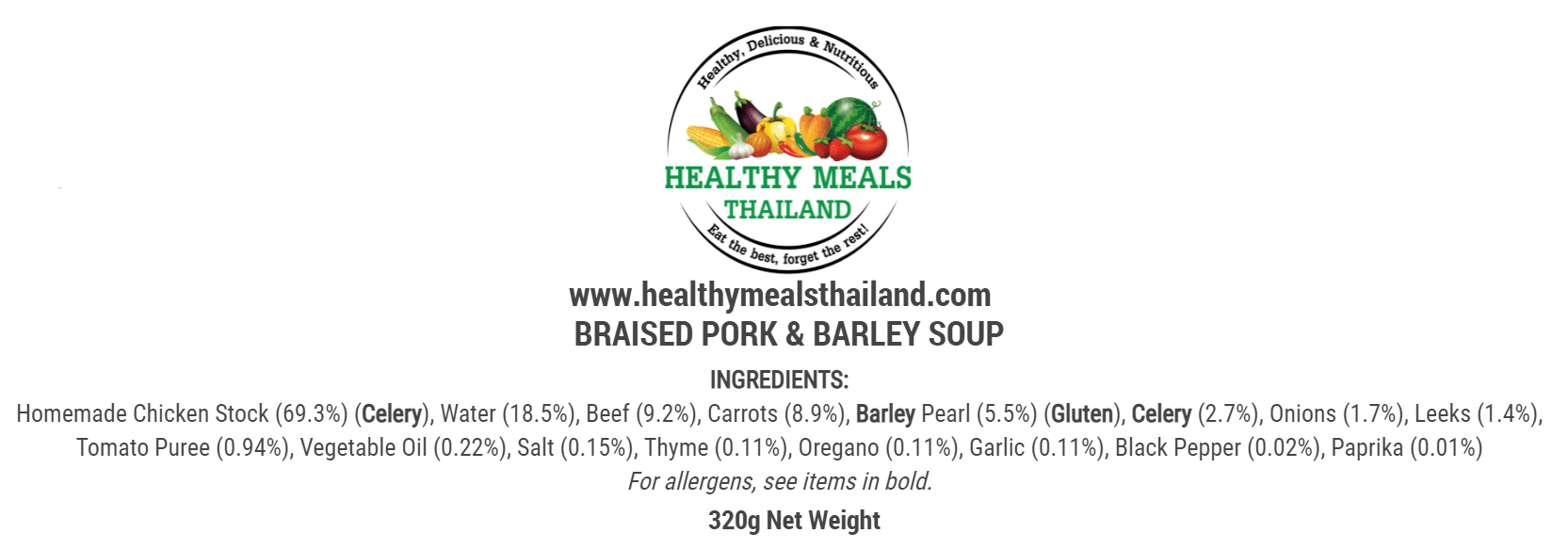 BRAISED PORK & BARLEY SOUP