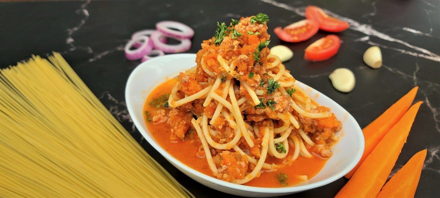 BEEF SPAGHETTI BOLOGNESE - HEALTHY MEALS THAILAND