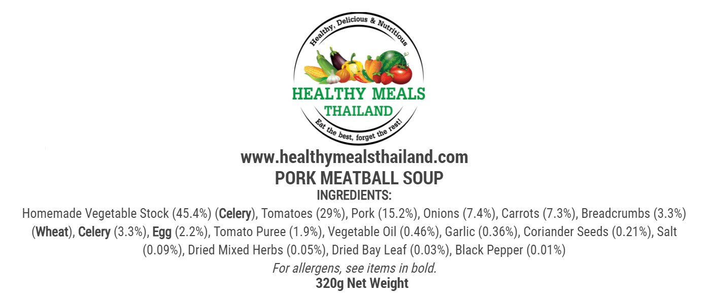 PORK MEATBALL SOUP