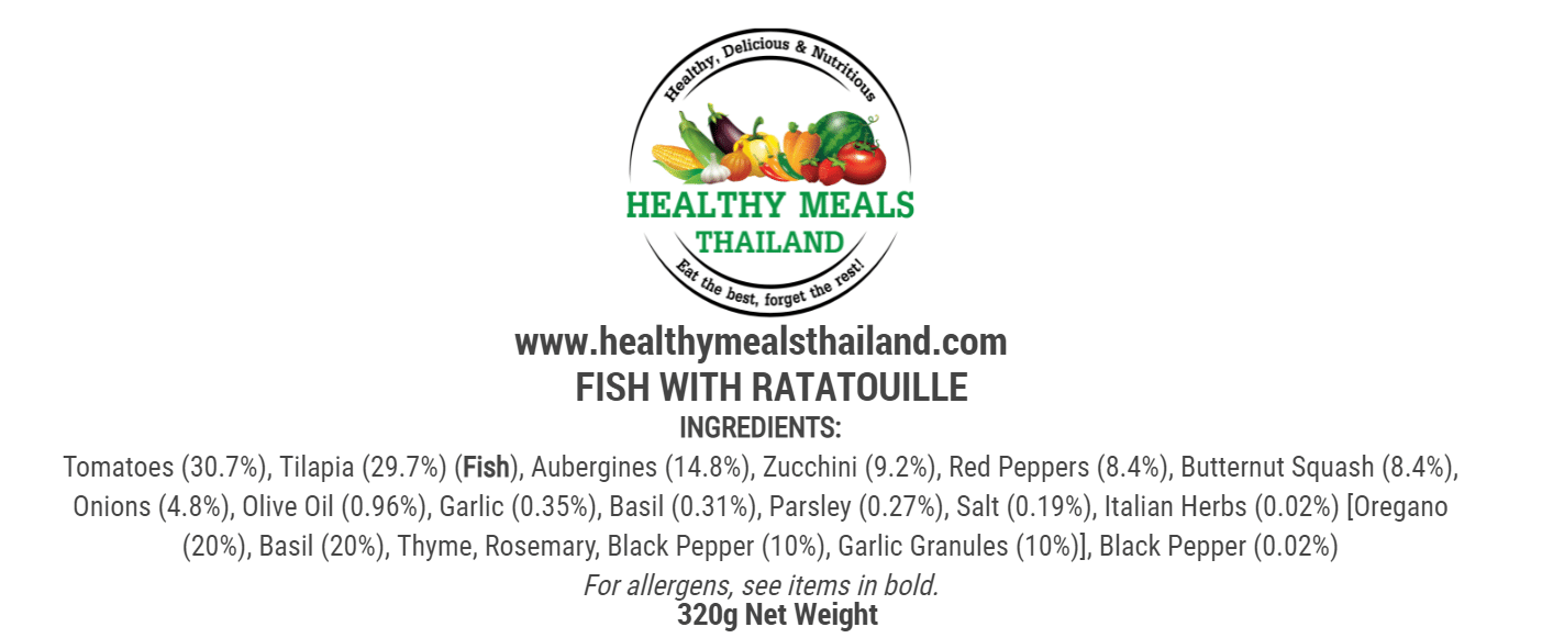 FISH WITH RATATOUILLE